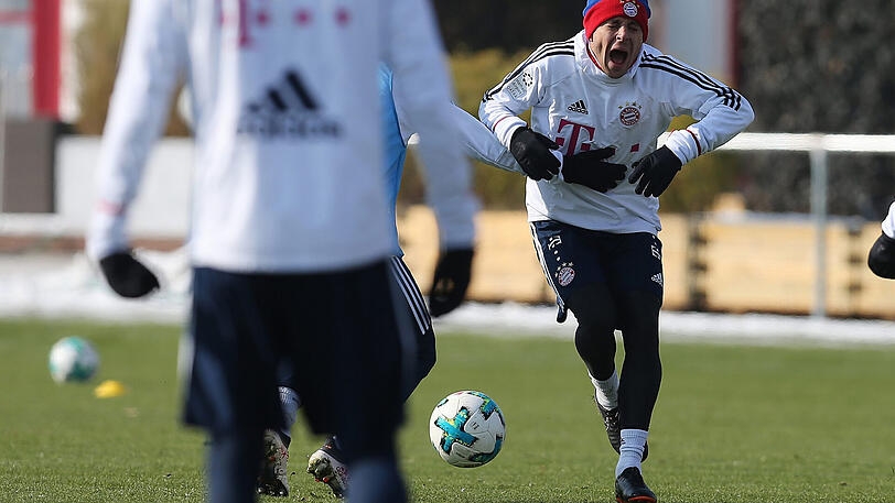 Umgeknickt: Rafinha.
