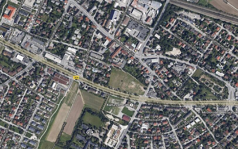 Im Truderinger Zentrum entstehen möglicherweise neue Wohnungen.