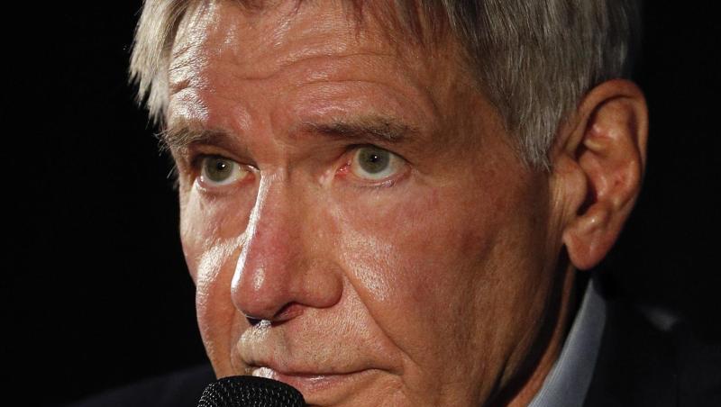 US-Schauspieler Harrison Ford zieht über Donald Trump her. US-Schauspieler Harrison Ford zieht über Donald Trump her.