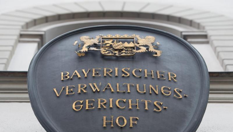 Fassade des Bayerischen Verwaltungsgerichtshofes in München. Foto: picture alliance / Peter Kneffel/dpa/Archivbild Fassade des Bayerischen Verwaltungsgerichtshofes in München. Foto: picture alliance / Peter Kneffel/dpa/Archivbild