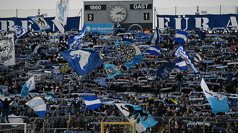 Bislang galt 3G+ im Grünwalder Stadion – bald 2G. (Archivbild)