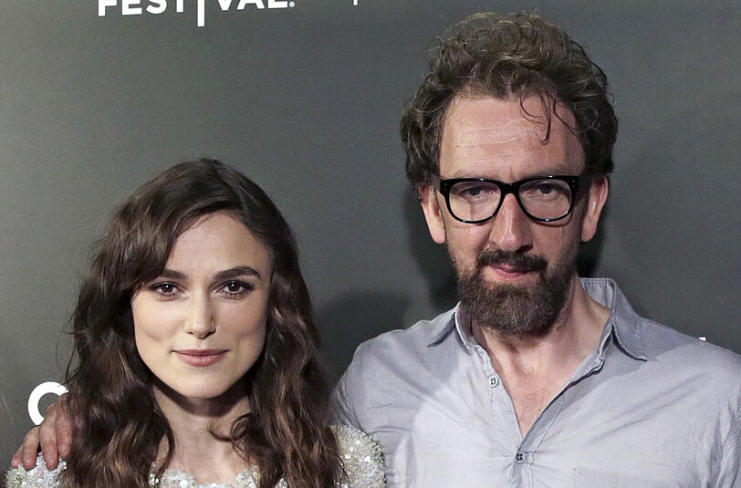 Keira Knightley und John Carney haben bei dem Film "Begin Again" zusammen gearbeitet.