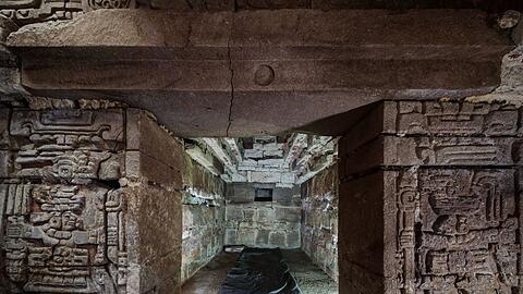 Das gut erhaltene Grab wurde im s&uuml;dlichen Bundesstaat Oaxaca gefunden