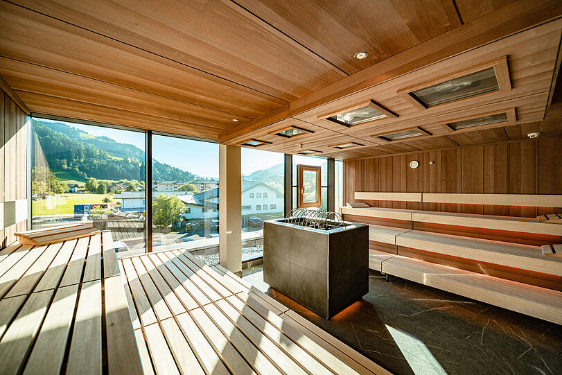 Auf der ersten Etage des neuen PanoramaSPAs befindet sich der Adults only Wellnessbereich auf 300 m².