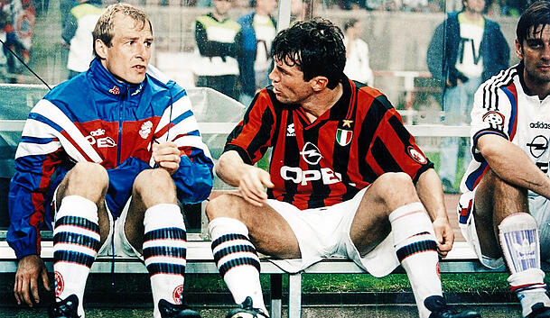 Mia san zerstritten! Jürgen Klinsmann (l.) und Lothar Matthäus konnten laut Hörwick überhaupt nicht miteinander. Mia san zerstritten! Jürgen Klinsmann (l.) und Lothar Matthäus konnten laut Hörwick überhaupt nicht miteinander.