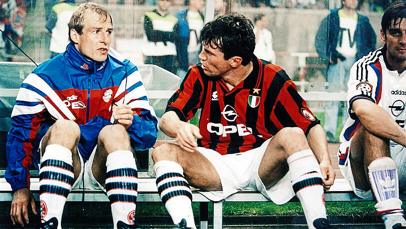 Mia san zerstritten! Jürgen Klinsmann (l.) und Lothar Matthäus konnten laut Hörwick überhaupt nicht miteinander. Mia san zerstritten! Jürgen Klinsmann (l.) und Lothar Matthäus konnten laut Hörwick überhaupt nicht miteinander.