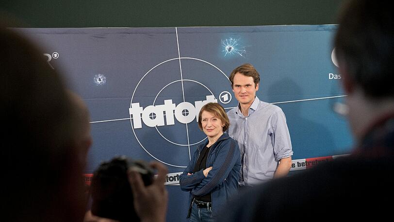 Dagmar Manzel als Hauptkommissarin Paula Ringelhahn und Fabian Hinrichs als Hauptkommissar Felix Voss.