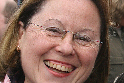Bürgermeister-Gattin Ingrid Förther.