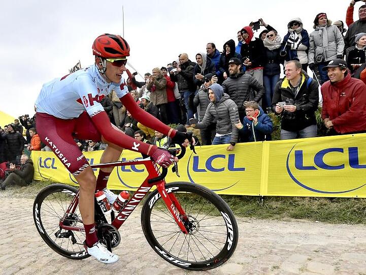 Nils Politt musste sich nur Philippe Gilbert geschlagen geben.