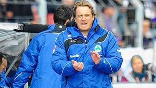 Entscheidung Ende April: Kleeblatt-Trainer Mike Büskens. Entscheidung Ende April: Kleeblatt-Trainer Mike Büskens.