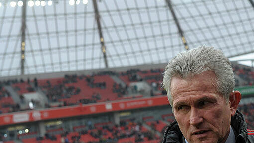 Bayern-Trainer Jupp Heynckes: Die Rückkehr in die Bay-Arena von Leverkusen hatte er sich wohl anders vorgestellt. Bayern-Trainer Jupp Heynckes: Die Rückkehr in die Bay-Arena von Leverkusen hatte er sich wohl anders vorgestellt.