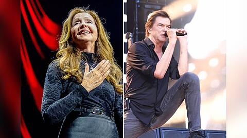Machen gemeinsame Sache: Vicky Leandros und Campino von den Toten Hosen.