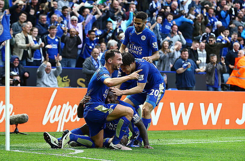Das Überraschungsteam in Europa: Leicester City in der Premier League.