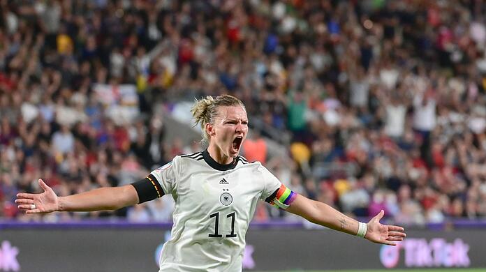 Hat schon vier Tore in dieser EM geschossen: Deutschlands Kapitänin Alexandra Popp.