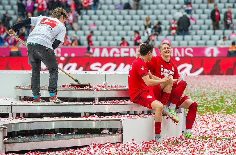Die Bilder von Schweinsteigers sensationellen Zeit beim FC Bayern.