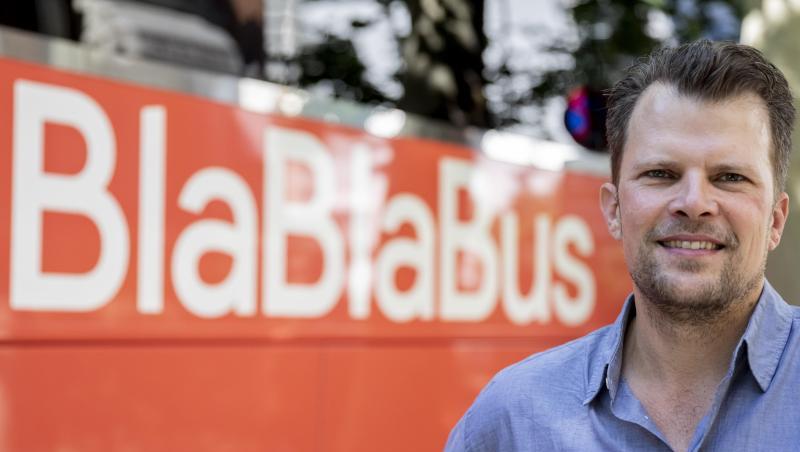 Will mit seinem Unternehmen weiter expandieren: Blablabus-Deutschland-Chef Christian Rahn. Will mit seinem Unternehmen weiter expandieren: Blablabus-Deutschland-Chef Christian Rahn.