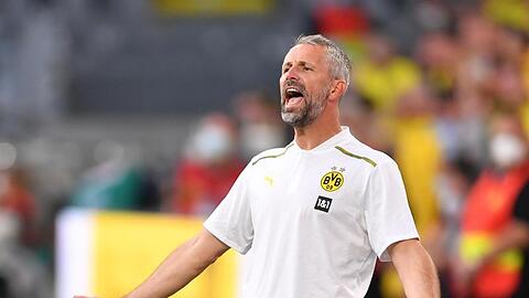 BVB-Trainer Marco Rose trifft mit seiner Mannschaft zum Auftakt des dritten Bundesliga-Spieltages auf den SC Freiburg.
