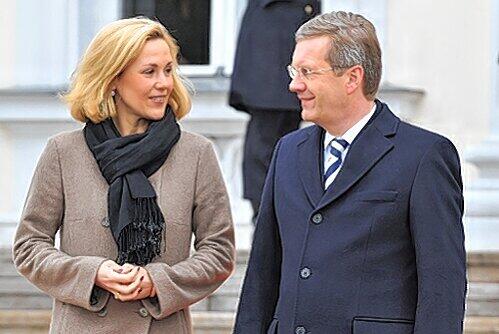Hoher Besuch in Bamberg: Das Bundespräsidenten-Ehepaar Bettina und Christian Wulff  besuchen am  22. Februar die Brose Baskets.
