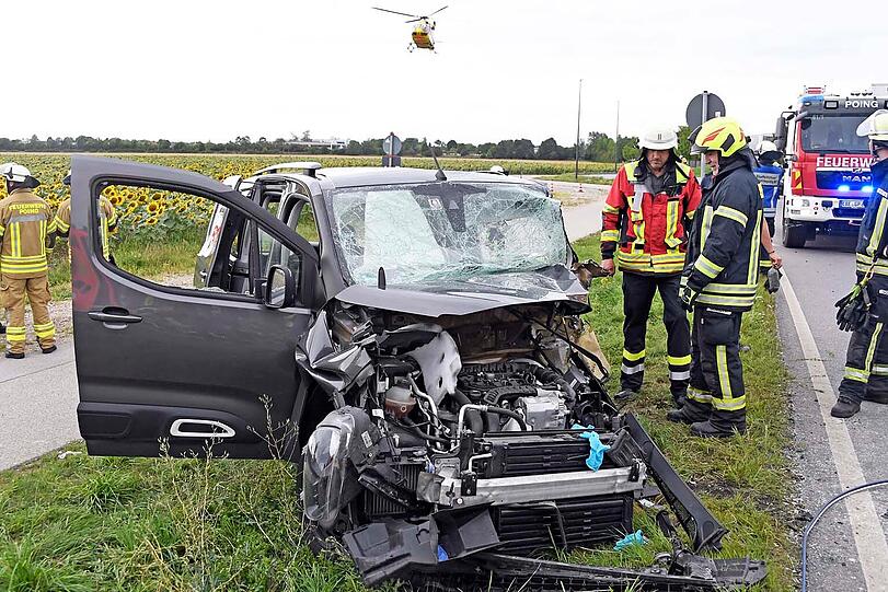 Die verletzte Münchnerin wurde mit dem Hubschrauber ins Klinikum Rechts der Isar geflogen.