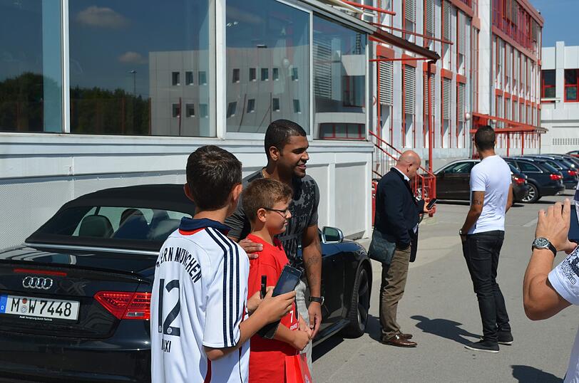 Ex-Bayern-Profi Breno beim Training der U23 des FC Bayern.