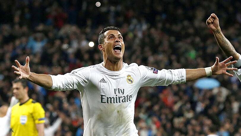 Cristiano Ronaldo rechnet fest mit dem Champions-League-Titel. Cristiano Ronaldo rechnet fest mit dem Champions-League-Titel.