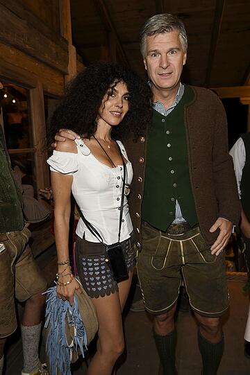 Janine White mit Freund Andreas Rüter.