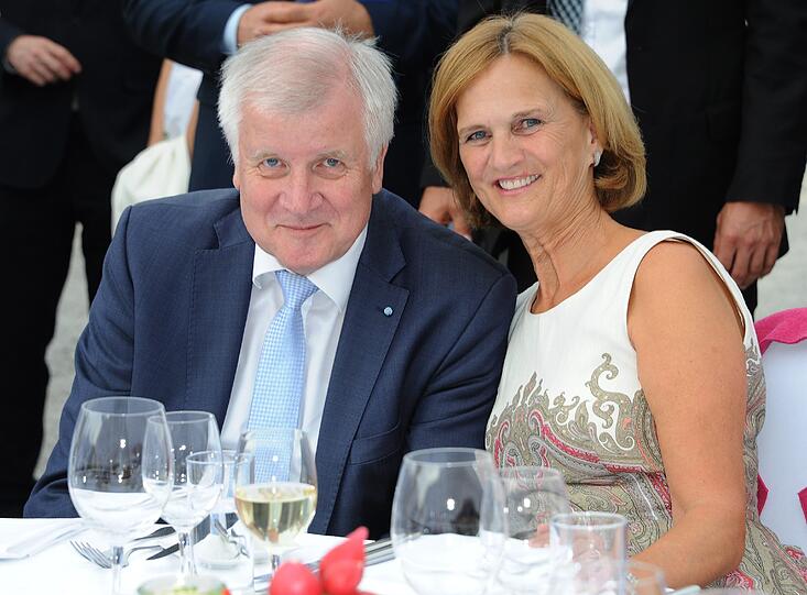 Horst Seehofer und seine Frau Karin.