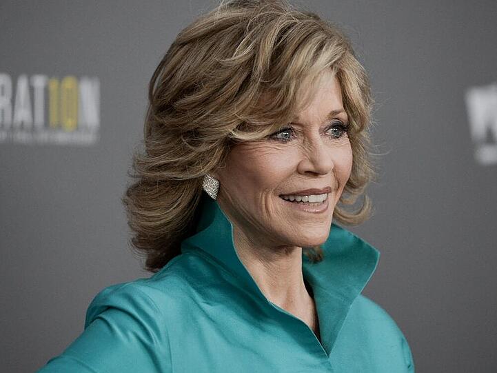 Jane Fonda macht auch mit 75 eine gute Figur