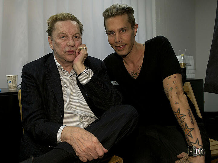 Helmut Berger (l.) und Florian Wess haben sich getrennt