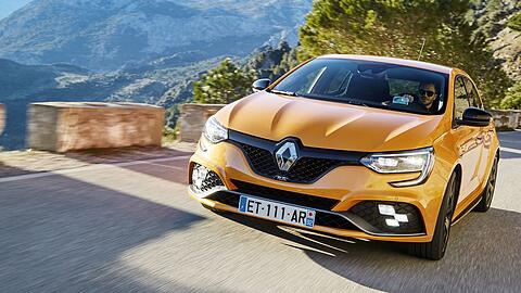 Der Mégane R.S. mit 280 PS ist die sportliche Speerspitze der Kompakt-Baureihe.