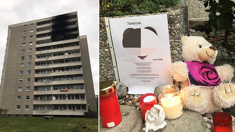Die kleine Vanessa starb bei dem Brand in ihrer Wohnung in Puchheim. Die kleine Vanessa starb bei dem Brand in ihrer Wohnung in Puchheim.
