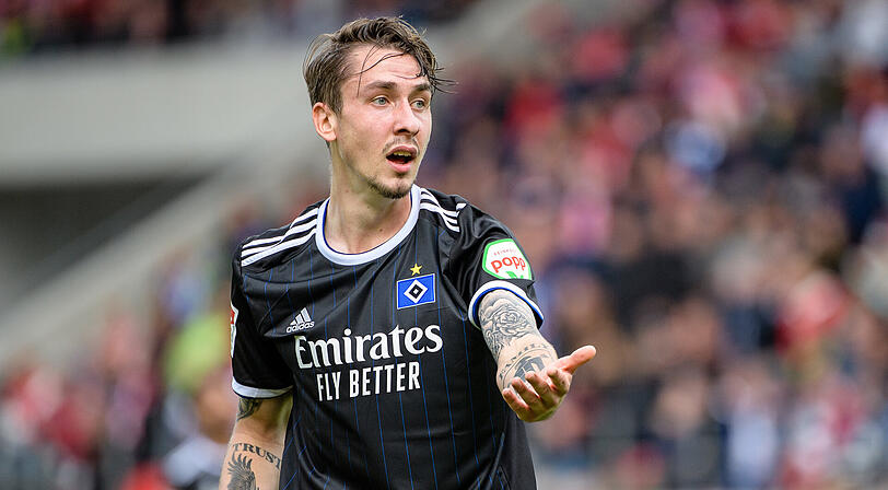 Derzeit vom FC Bayern an den HSV ausgeliehen: Adrian Fein.