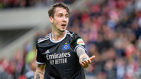 Derzeit vom FC Bayern an den HSV ausgeliehen: Adrian Fein.