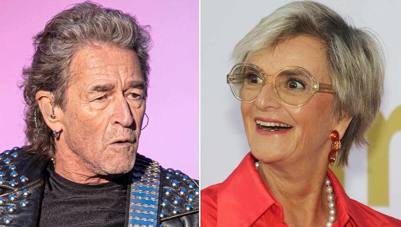 Peter Maffay wird von Fürstin Gloria veräppelt. Peter Maffay wird von Fürstin Gloria veräppelt.