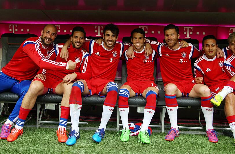 Glückliche Wiederkehr: Der FC Bayern kann wieder auf Javi Martinez setzen.