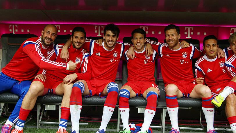 Glückliche Wiederkehr: Der FC Bayern kann wieder auf Javi Martinez setzen. Glückliche Wiederkehr: Der FC Bayern kann wieder auf Javi Martinez setzen.