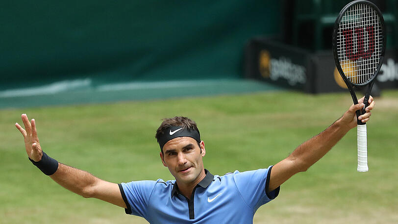 Auf Titelkurs: Roger Federer