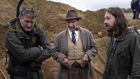 Kameramann Mike Eley, Schauspieler Ralph Fiennes und Regisseur Simon Stone.
