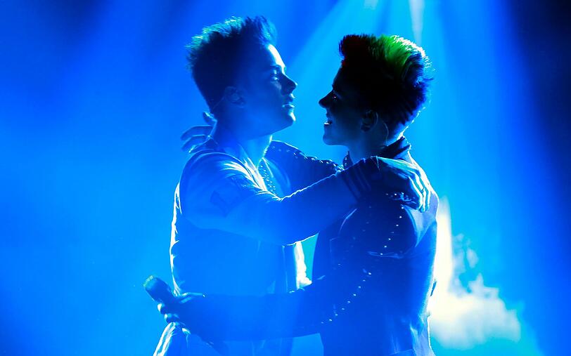 Deutschland sucht den Superstar - und findet den Schweizer Luca Hänni. Die Bilder von der Fionalshow 2012.