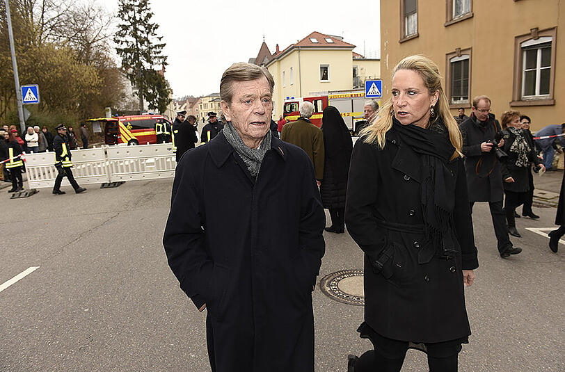 Ferfried Prinz von Hohenzollern und Tochter Valerie von Hohenzollern