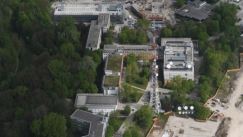 Wer nicht hier arbeitet, wird&rsquo;s vermutlich gar nicht erkennen: das BR-Gelände in Freimann.