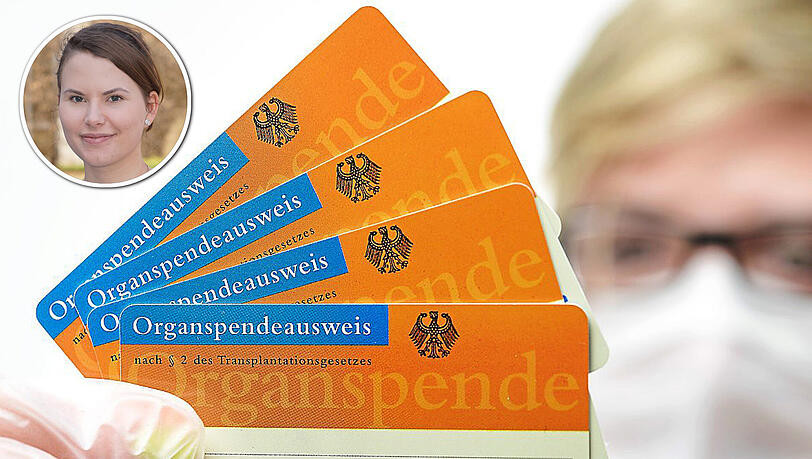 Lisa Marie Albrecht über Organspende.