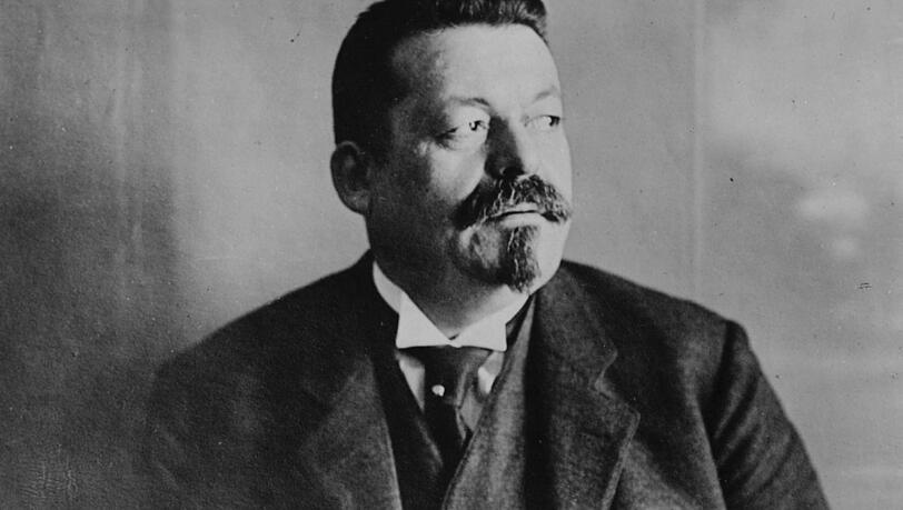 Friedrich Ebert (1871-1925), erster Reichspräsident der Weimarer Republik, Sozialdemokrat.