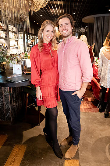 Anja Gräfin von Keyserlingk und ihr Mann Konstantin verbringen Ostern mit Brunch und Konzert.