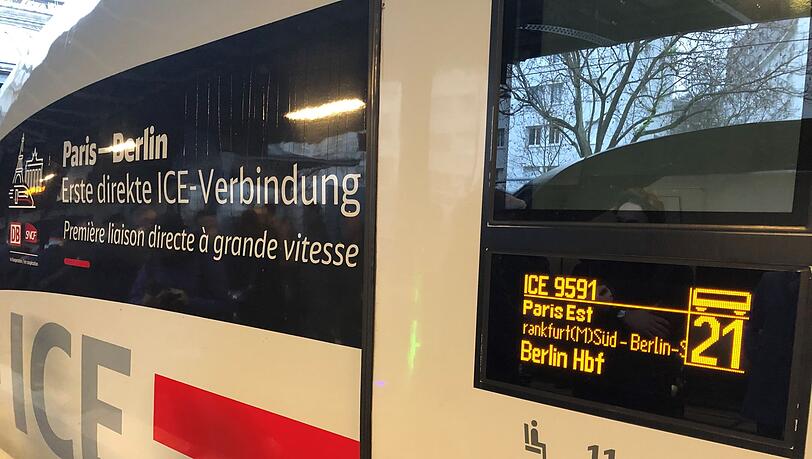 Grenzüberschreitende Strecken wie die zwischen Berlin und Paris werden der Bahn zufolge immer beliebter. (Archivbild)