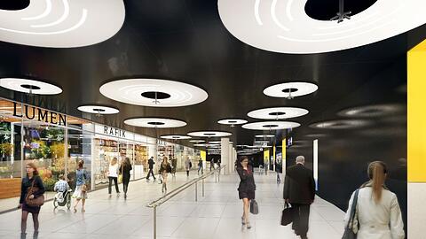 Der U-Bahnhof Sendlinger Tor erhält ein neues Gesicht.
