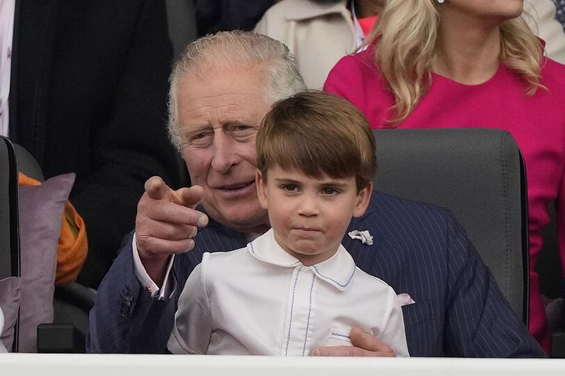 4. Prinz Louis, drittes Kind von Prinz William