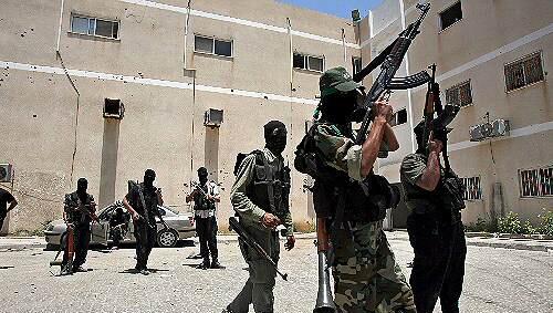 Milizionäre der Hamas Milizionäre der Hamas