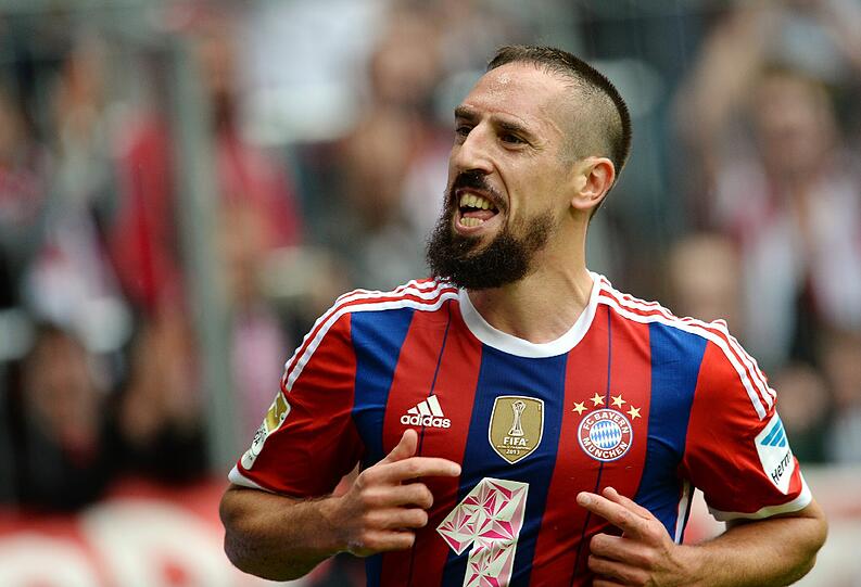 Franck Ribéry gehört zu den bestverdienensten Sportlern Frankreichs.