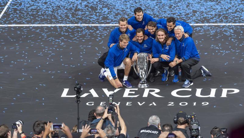 Das Team Europe hat zum dritten Mal den Laver Cup gewonnen. Das Team Europe hat zum dritten Mal den Laver Cup gewonnen.